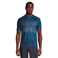 Maillot de vélo pour Homme - Angular Bleu