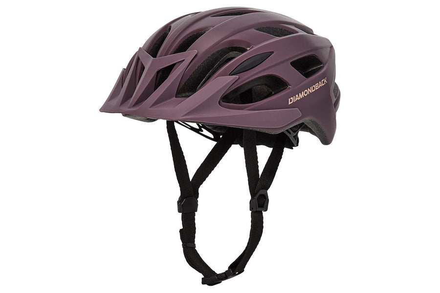 Casque de vélo Diamondback Fox Run pour enfants - Pourpre