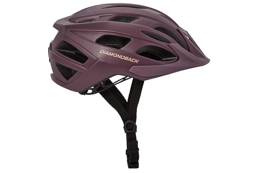 Casque de vélo Diamondback Fox Run pour enfants - Pourpre